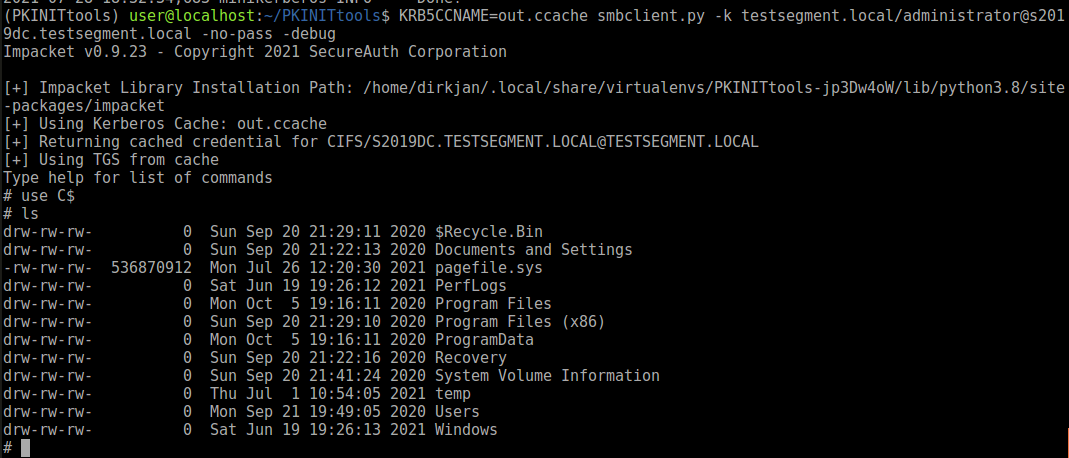 Administrative rights